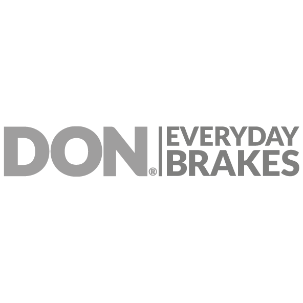 DON Everyday Brakes logo full colour and in black and white.