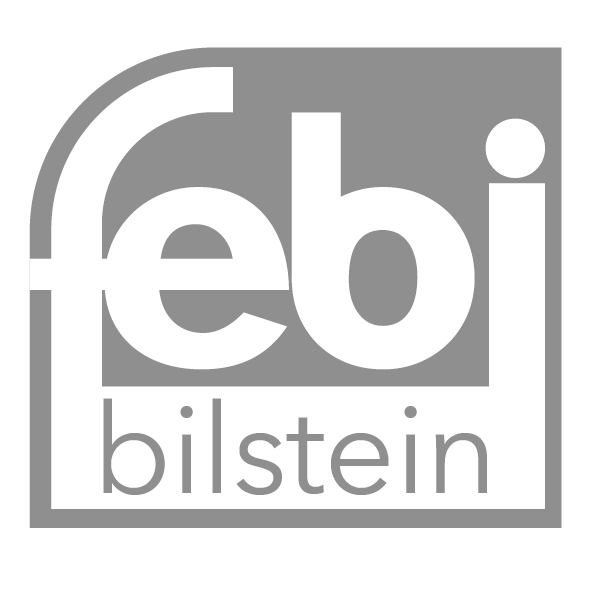 Febi Bilstein logo full colour and in black and white.